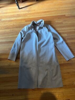 Philosophy Mineral Gray Trench Coat